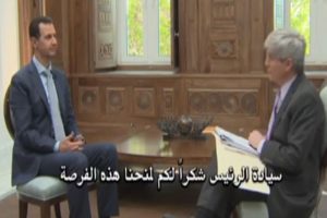 Suriye Devlet Başkanı Beşar Esad y&uuml;z&uuml;n&uuml; g&ouml;sterdi