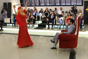S&uuml;rprizi beğenmedi, ortalık karıştı