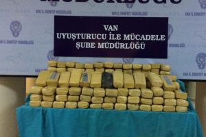 Van'da uyuşturucu operasyonu: 9 tutuklama