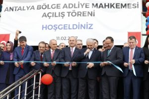 Yıldırım Antalya İstinaf Mahkemesi binasını hizmete a&ccedil;tı