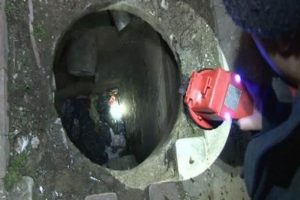 G&ouml;rme engelli vatandaş kapağı olmayan r&ouml;gara d&uuml;şt&uuml;