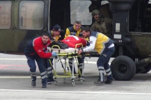 El Bab şehidi ve yaralı 2 asker Gaziantep'e getirildi