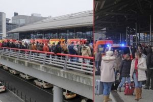 Hamburg Havalimanı'nda alarm!