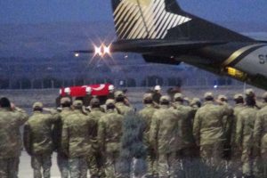 El Bab şehidi memleketi Giresun'a uğurlandı