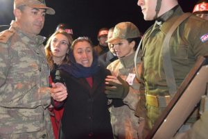 Şehidin naaşı Giresun'da g&ouml;zyaşlarıyla karşılandı
