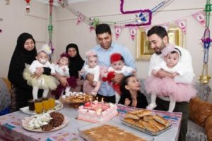 Bursalı beşizler 1 yaşına bastı