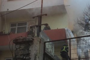 Patlayan piknik t&uuml;p&uuml; yangına sebep oldu