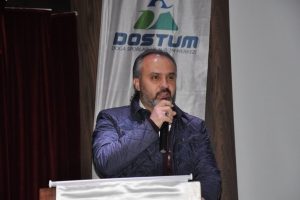 İneg&ouml;l Belediye Başkanı Aktaş'tan Erzurumlular Derneğine ziyaret