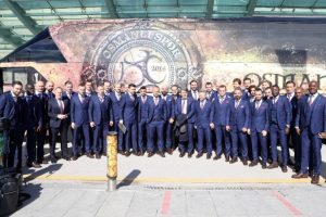 Osmanlıspor, Olympiakos ma&ccedil;ı i&ccedil;in Atina'ya hareket etti