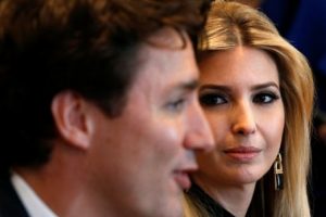 Ivanka Trump, Trudeau'ya bakmaktan kendini alamadı!