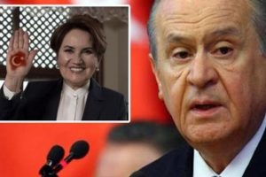 Bah&ccedil;eli'den Akşener a&ccedil;ıklaması: Bayrağı bug&uuml;n ele &ccedil;izen yarın yele verir