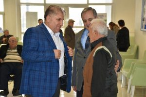 Bursa'nın Yenişehir Kaymakamı huzurevi sakinlerini ziyaret etti