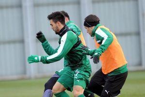 Bursaspor Kayseri ma&ccedil;ının taktik provasını yaptı