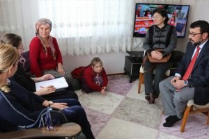 Bursa B&uuml;y&uuml;kşehir'den engellilere ziyaret