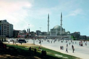 Taksim'de cami i&ccedil;in ilk kazma yarın vuruluyor