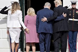 Trump &ccedil;iftinden Netanyahu &ccedil;iftine sıcak karşılama
