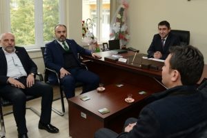 Bursa İneg&ouml;l Belediye Aktaş'tan İbrahim Ekren'e ziyaret