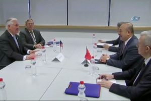 Bakan &Ccedil;avuşoğlu, ABD'li mevkidaşıyla g&ouml;r&uuml;şt&uuml;