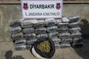 Diyarbakır'da PKK'ya darbe: Tam 574 kilogram...