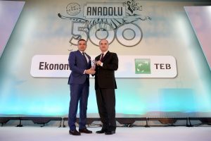 Anadolu'nun En B&uuml;y&uuml;k 500 Şirketi Araştırması &Ouml;d&uuml;l T&ouml;reni yapıldı