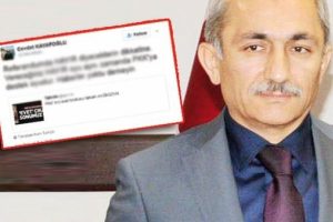 Savcıdan 'hayır' paylaşımı