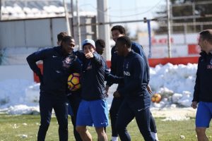 Trabzonspor, Alanyaspor ma&ccedil;ı hazırlıklarını s&uuml;rd&uuml;r&uuml;yor