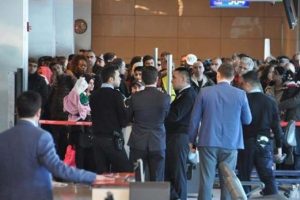 THY u&ccedil;ağınında bomba notu paniği!