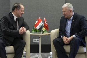 Barzani T&uuml;rk gazetecilere konuştu