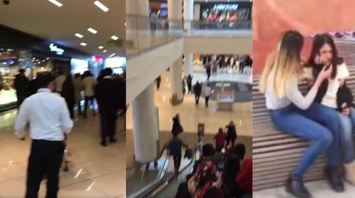 İstanbul'da AVM'de kavga! Vatandaşlar tahliye edildi