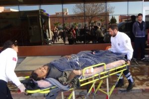 Yaralanan 8 &Ouml;SO askeri Kilis'e getirildi