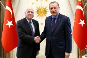 Erdoğan John McCain ile g&ouml;r&uuml;şt&uuml;