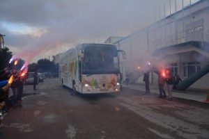 Şampiyon Banvit'e karşılama
