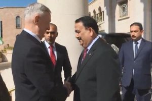 ABD Savunma Bakanı James Mattis, Bağdat'ta