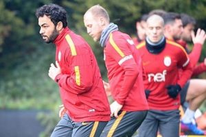 Galatasaray'da derbi mesaisi