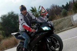 Yeni aldığı motosiklet sonu oldu