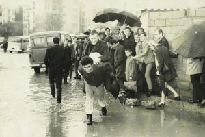 İstanbul'da 1954 yılından kış manzaraları
