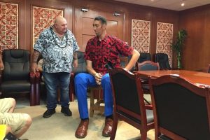 Sultan K&ouml;sen, Samoa'ya ayak basan ilk T&uuml;rk oldu