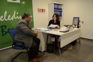 Bursa'da iş arayan vatandaşa OKİM desteği