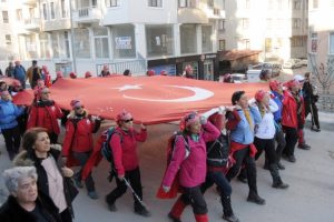 'Atat&uuml;rk ve İstiklal Yolu Y&uuml;r&uuml;y&uuml;ş&uuml;' tamamlandı