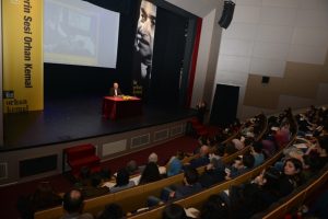 Işık &Ouml;ğ&uuml;t&ccedil;&uuml; babası Orhan Kemal'i Bursa'da anlattı
