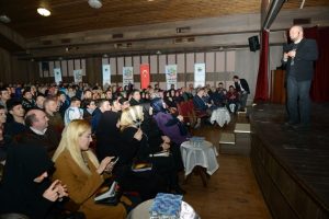 Talha Uğurluel Bursa'da Mescid-i Aksa'yı anlattı