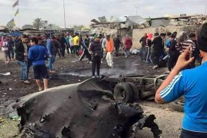 Bağdat'ta bomba y&uuml;kl&uuml; ara&ccedil;la saldırı: 8 &ouml;l&uuml;, 32 yaralı