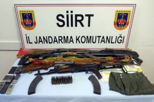 Siirt'te m&uuml;himmat ele ge&ccedil;irildi