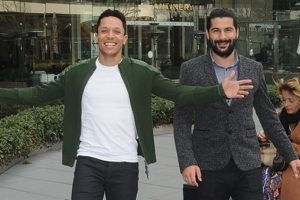 Beşiktaşlı futbolcunun keyfi yerinde!