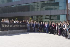 Priştine &Uuml;niversitesi &ouml;ğrencilerinden MMO Bursa'ya ziyaret