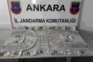 Ankara'da sahte 137 bin dolar yakalandı