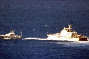 Yunan askerleri T&uuml;rk botunu g&ouml;r&uuml;nce ka&ccedil;tılar