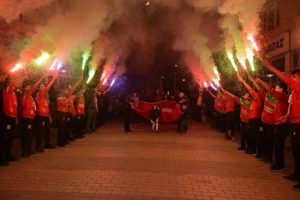 Bursa'da namağlup şampiyona coşkulu kutlama