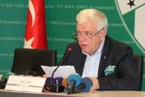 Başkan Ali Ay: "Bu olay Bursaspor tarihine kara leke olarak girmiştir"