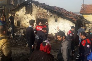 Ankara'da zihinsel engelli kadın yangında can verdi